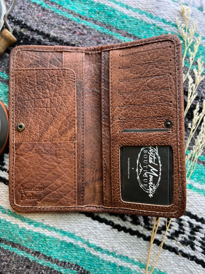 The Yellow Saddle Blanket Wallet