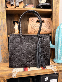 The Darlin Tote Purse - Black