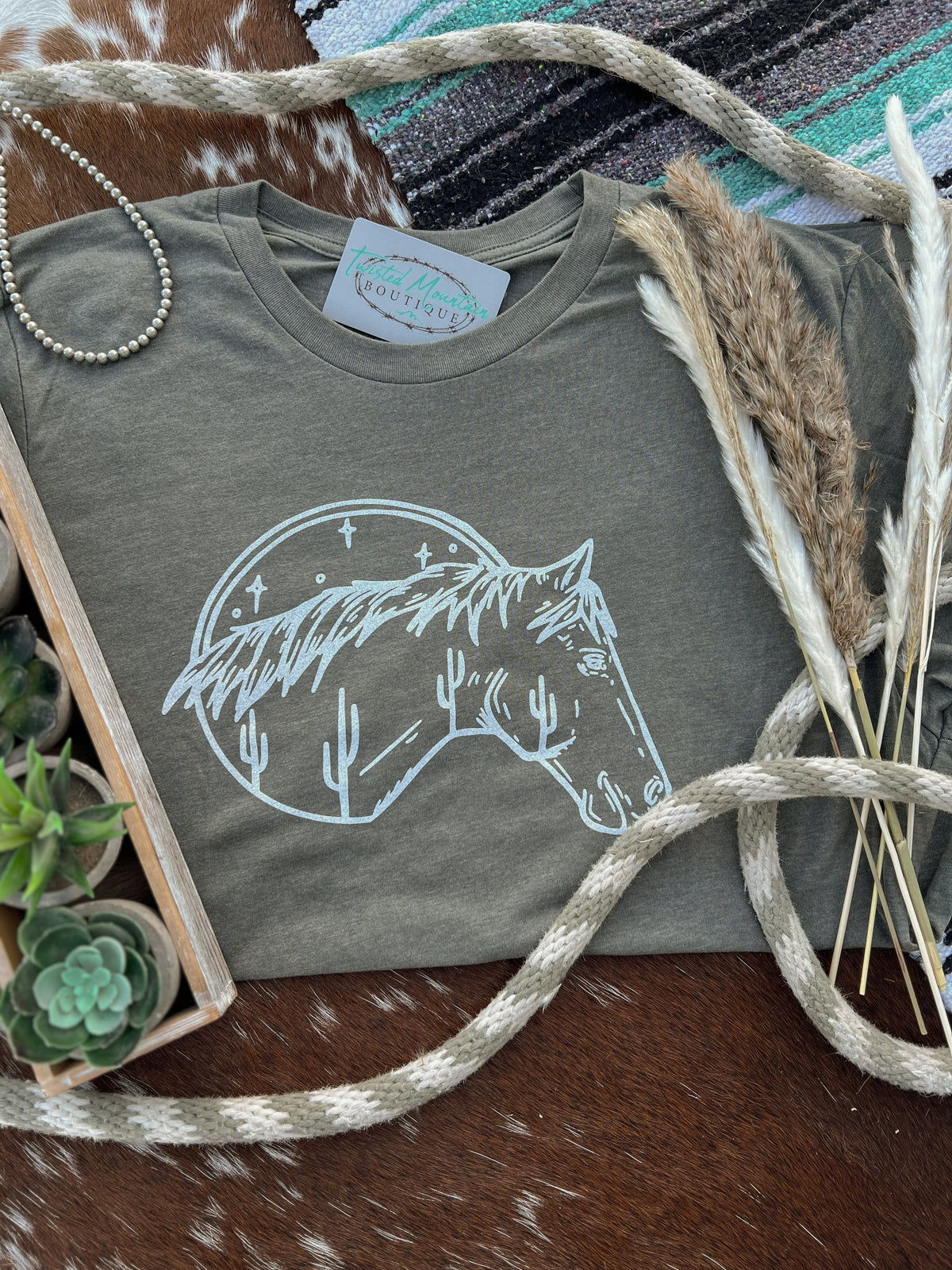 The Cactus Horse Tee