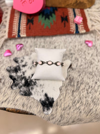 The Patsy Pink Linked Bracelet