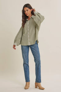 FRENCH CAFE EFFORTLESS  button down