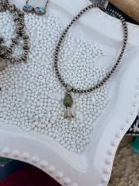 The Sonoran Green Pendant with Blossom SET