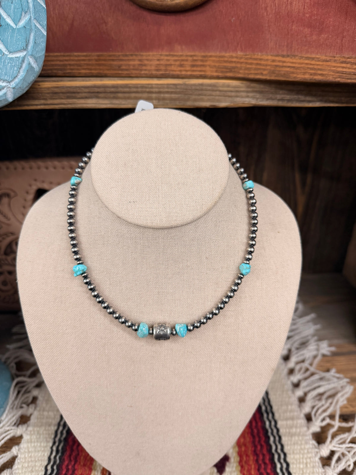 The Nevada Creek Turquoise chocker