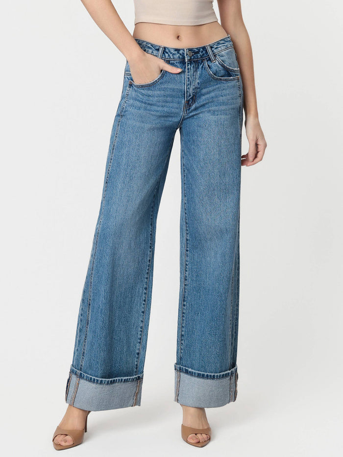 The Waycee Double side seam jeans