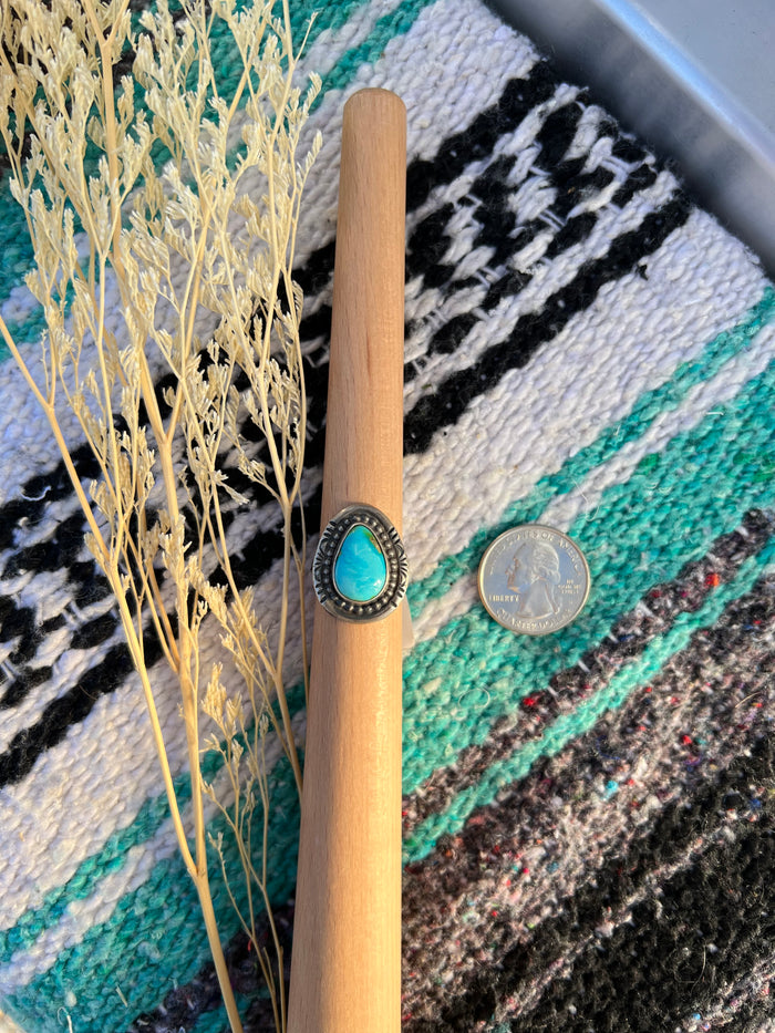 Turquoise and Silver Ring