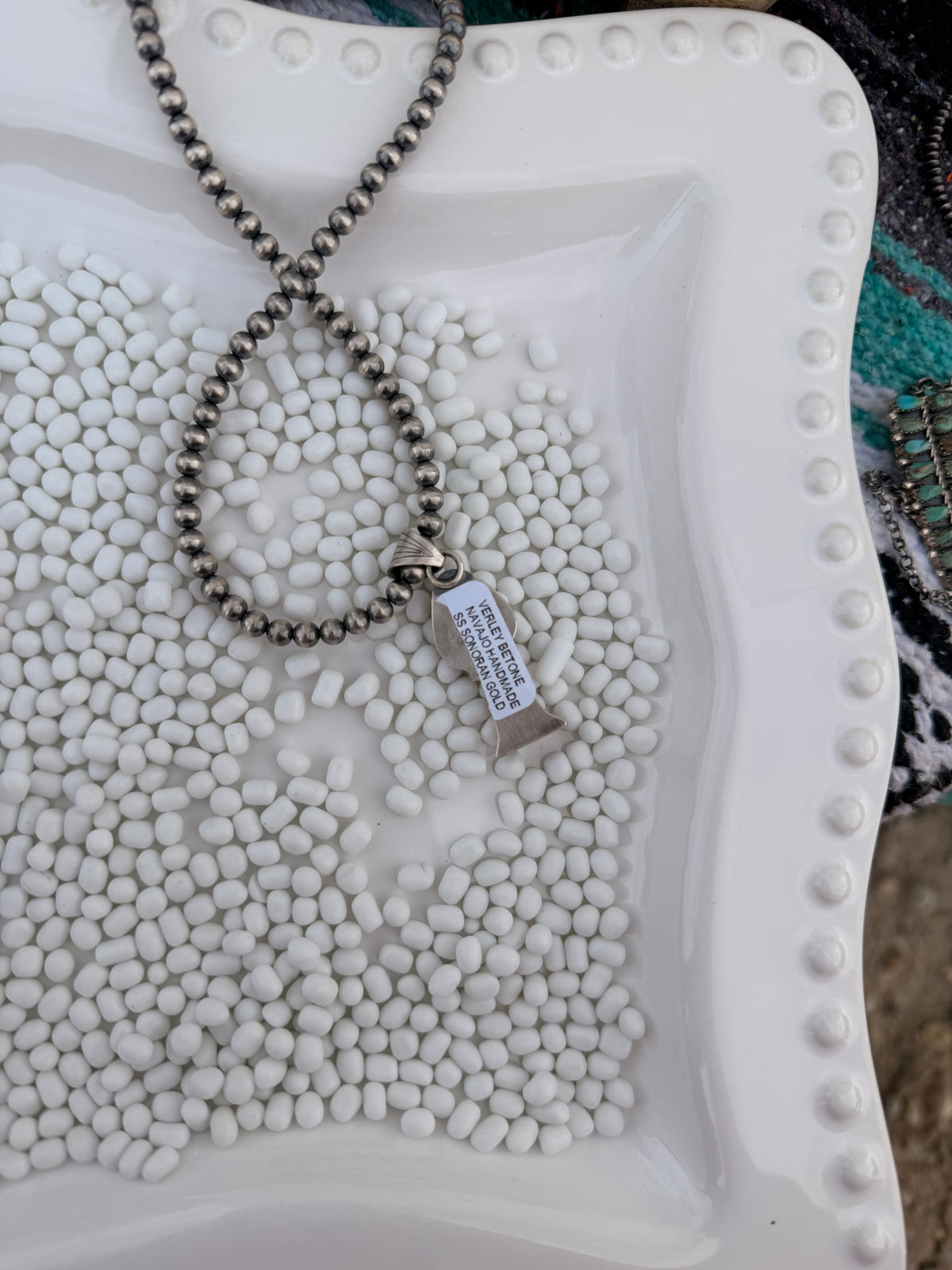 The Sadie Pendant and Pearl Necklace SET