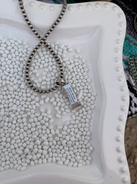 The Sadie Pendant and Pearl Necklace SET