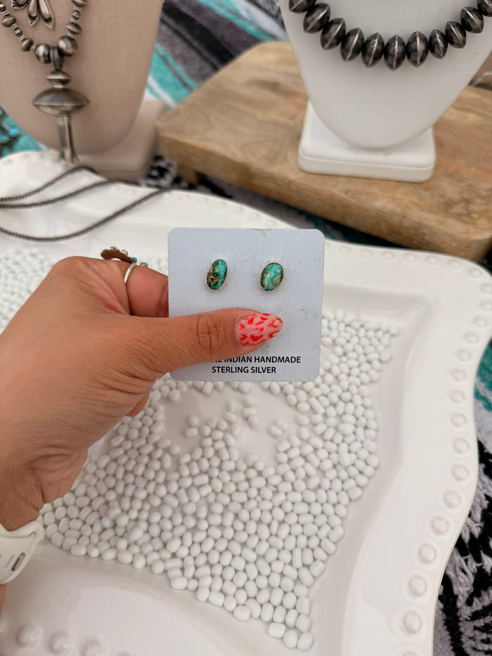 The Sonoran Gold Stud Earrings