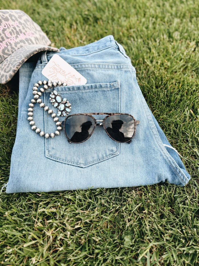 The Black Tortoise Shell Sunnies