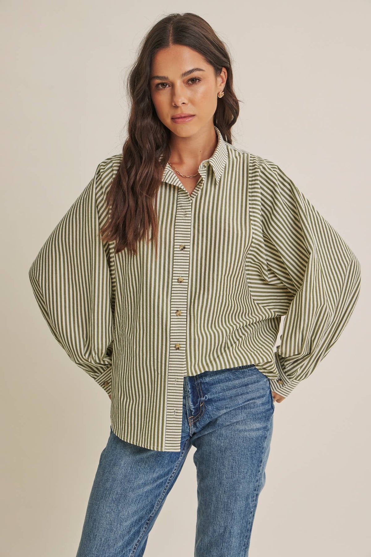 FRENCH CAFE EFFORTLESS  button down