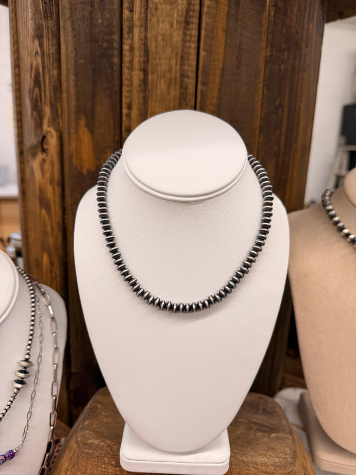 The Miko 7mm Saucer Pearl Necklace