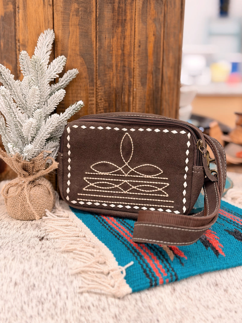 The Barbies Brown Belt Bag