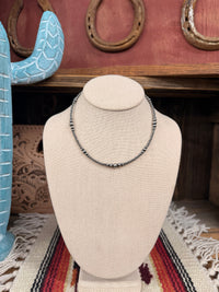 16” Sterling Pearl Chocker Graduated