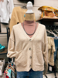 The Knit button Sweater