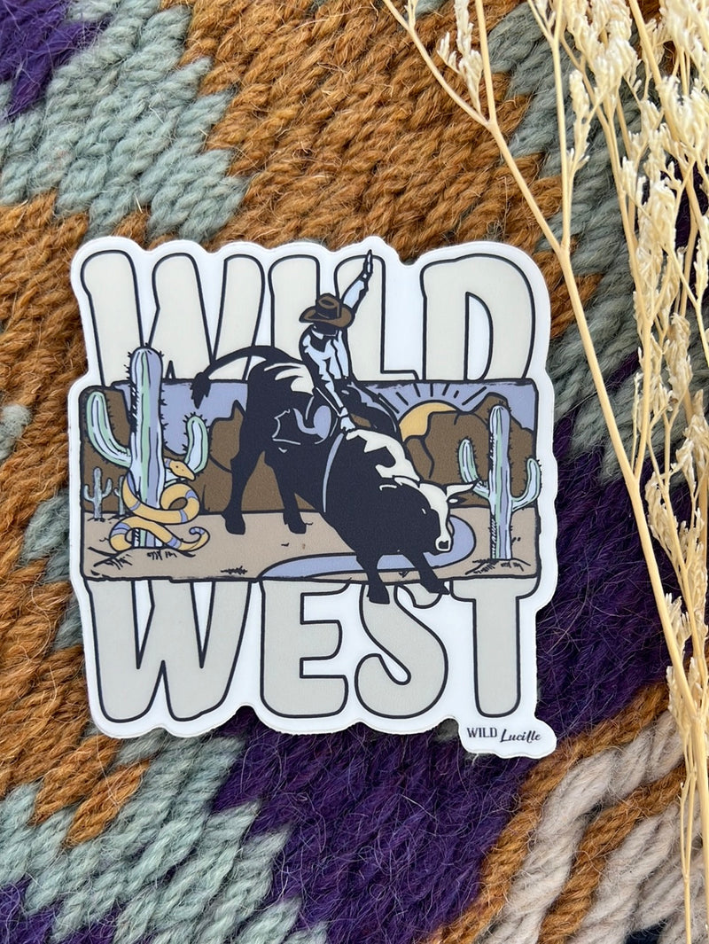 Wild West Sticker