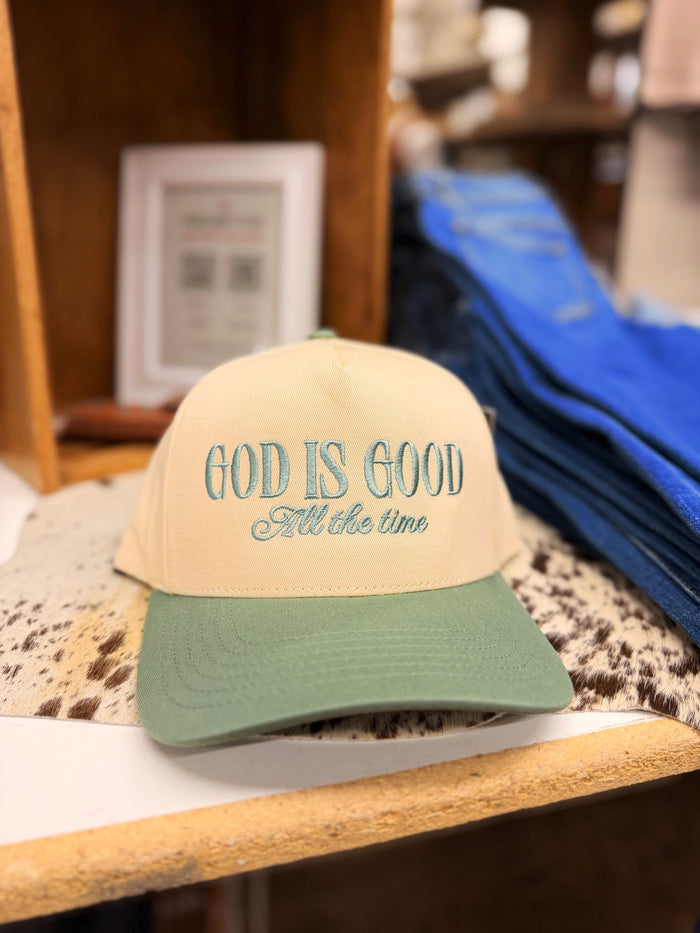 God is good all the time hat