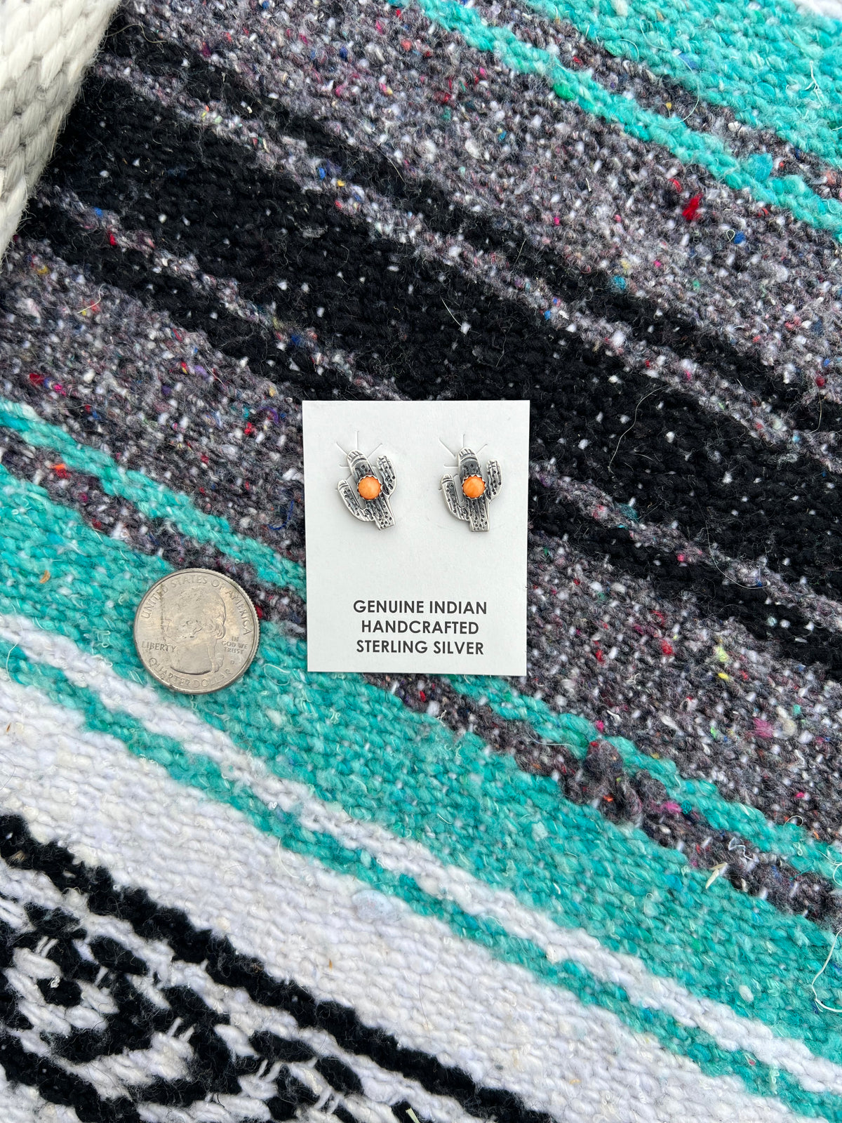 Spiny Oyster Cactus Earrings