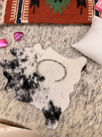 The Twisted Silver Cuff