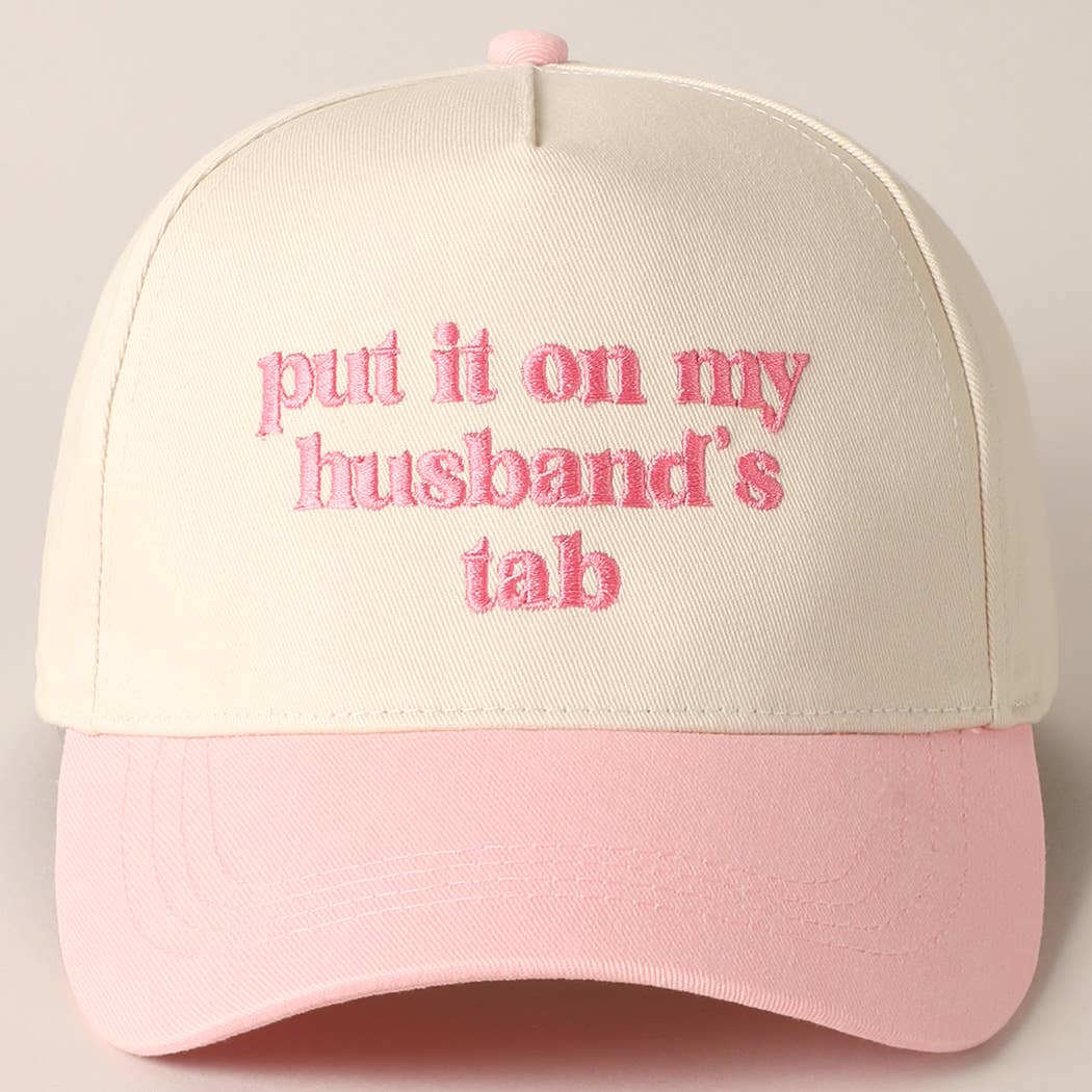 Put it on my Husbands Tab