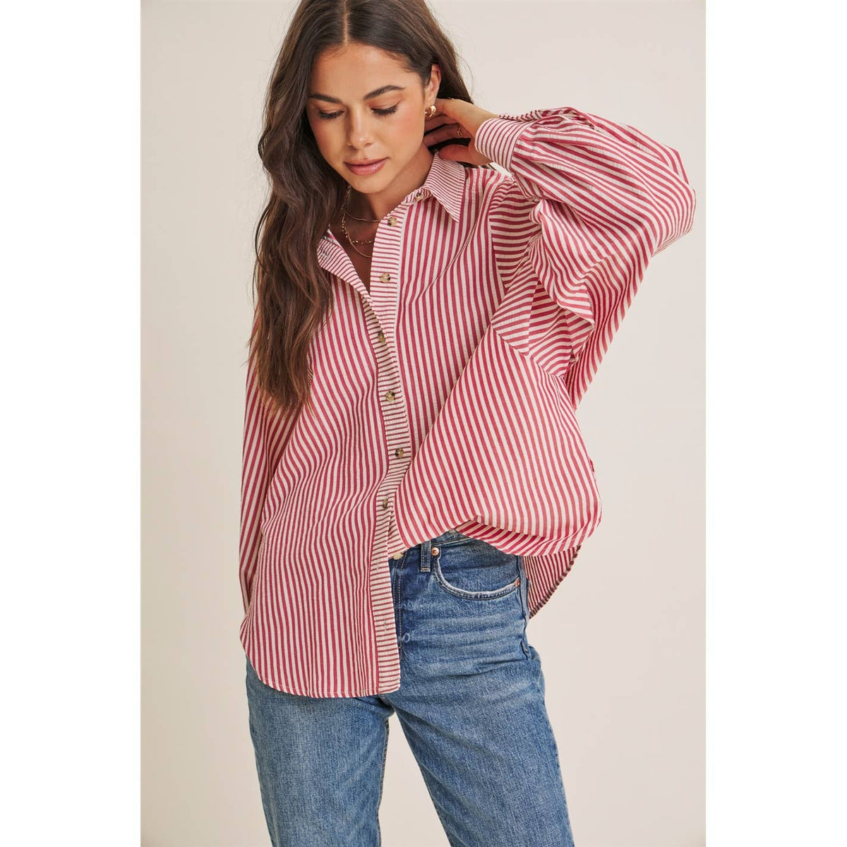 FRENCH CAFE EFFORTLESS  button down