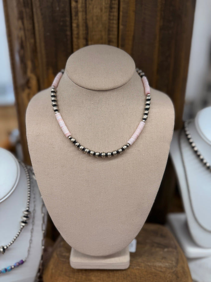 The Delta Pink Conch pearl necklace