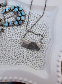 The Oaklee May Multi stone curved necklace