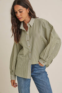 FRENCH CAFE EFFORTLESS  button down