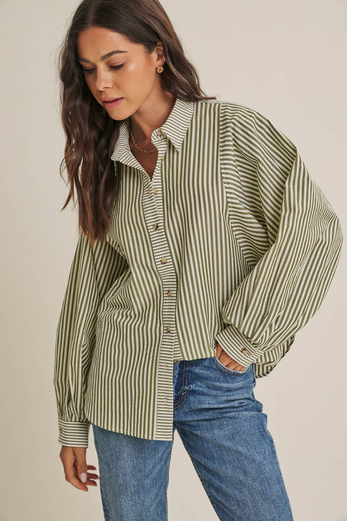 FRENCH CAFE EFFORTLESS  button down