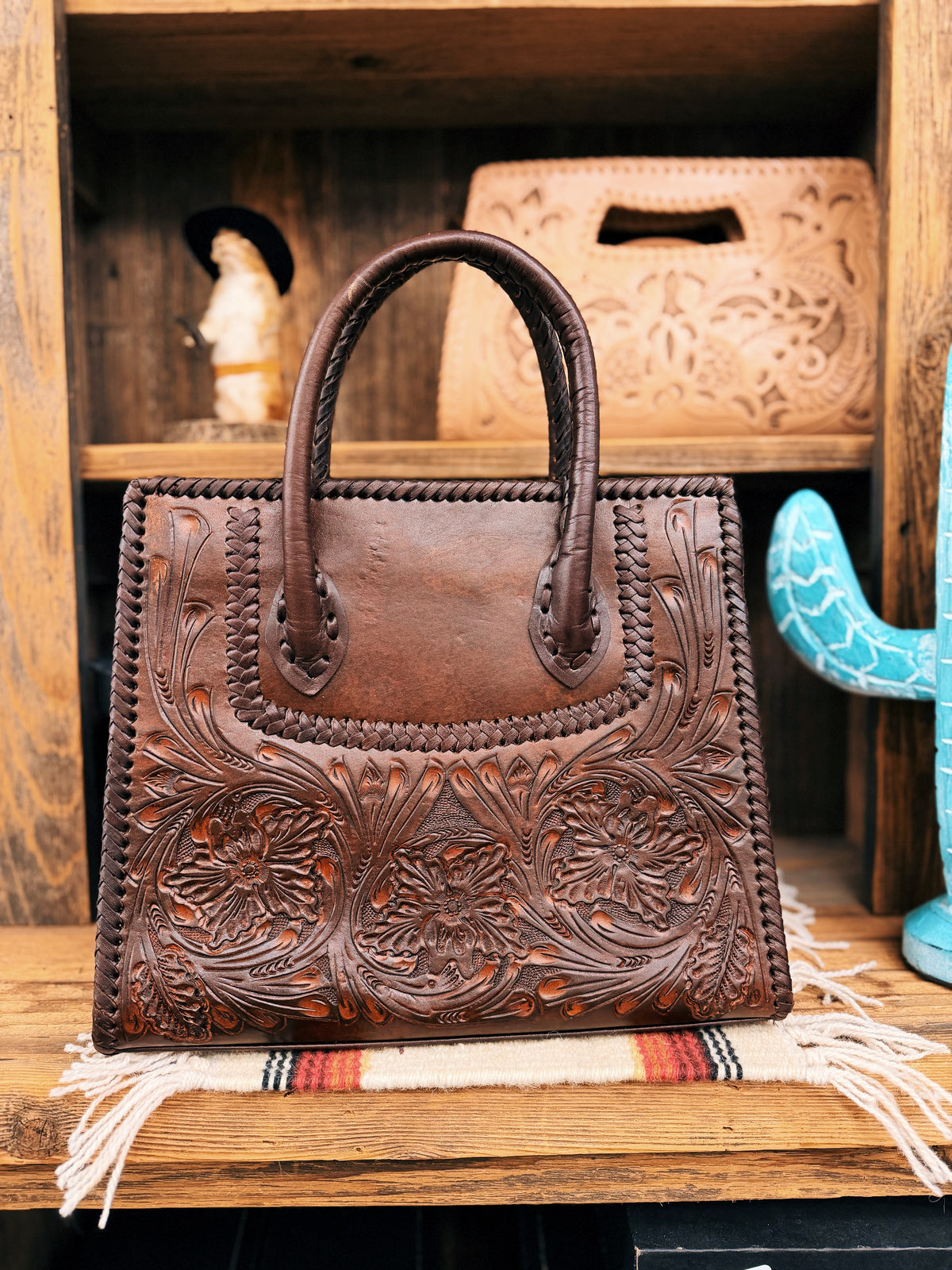 The Wynona Purse - Coffee Grounds
