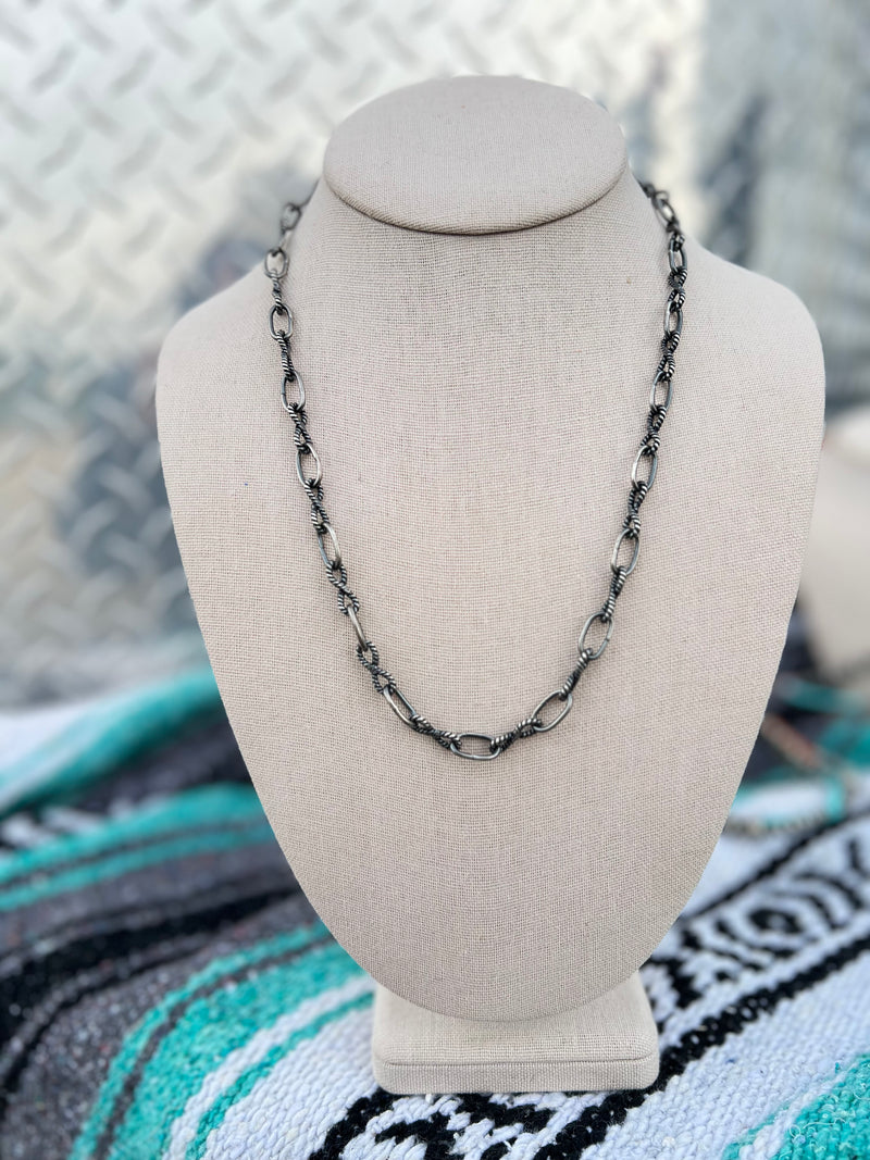 The Linked Necklace w/ Twisted 8's