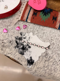 The Patsy Pink Linked Bracelet