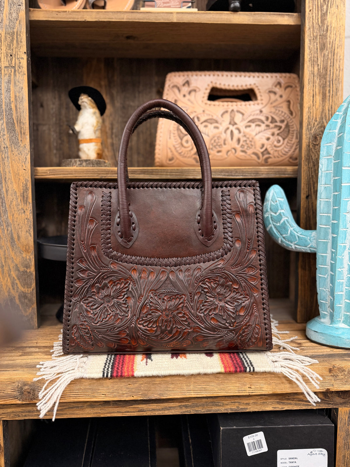 The Wynona Purse - Coffee Grounds