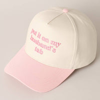 Put it on my Husbands Tab