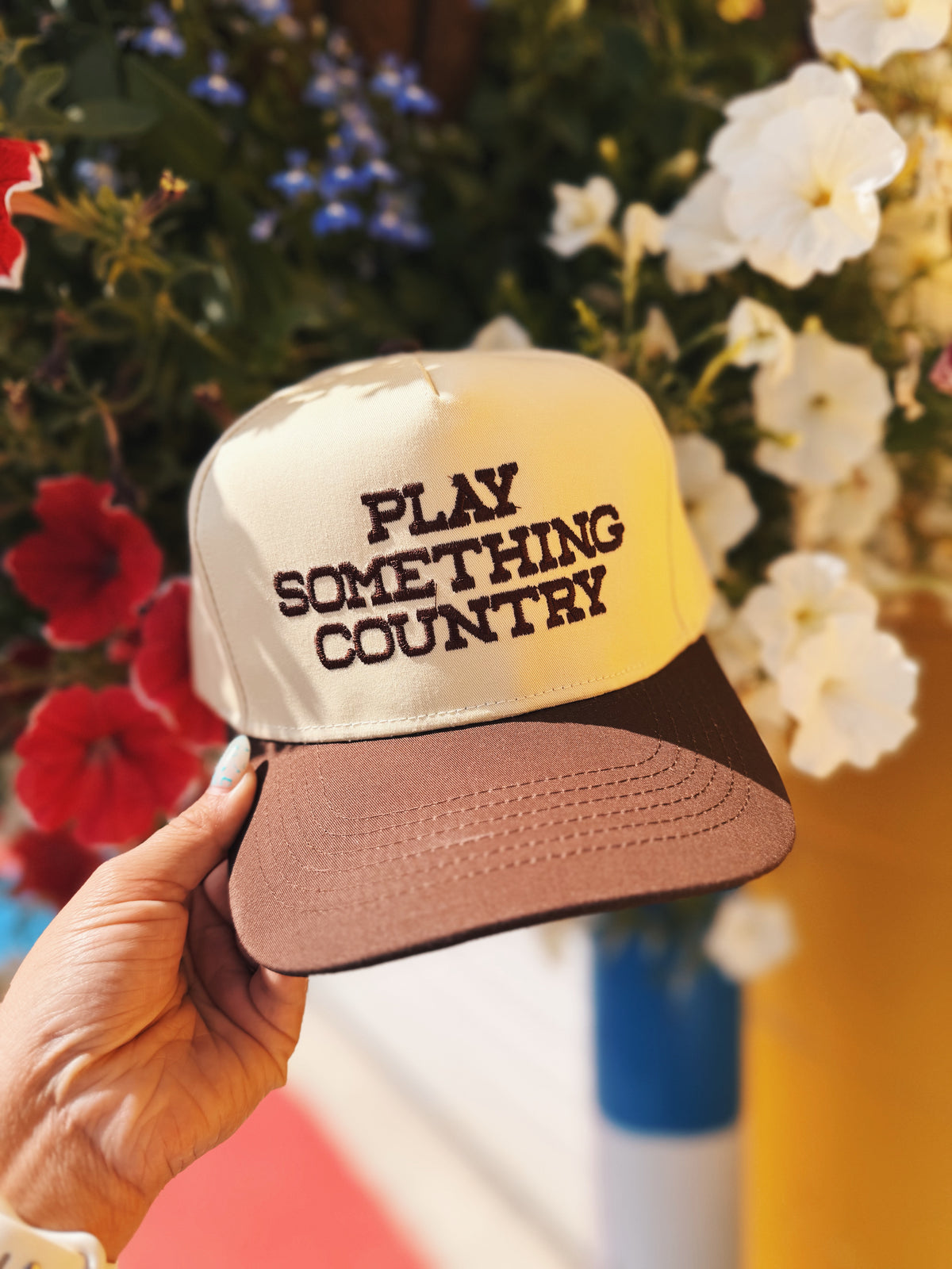 The Play Something Country Trucker Cap