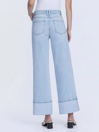 The Waycee Light Wash double seam Jeans