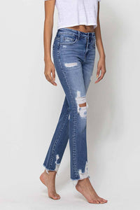 The Mid Rise Straight Jeans by Flying Monkey