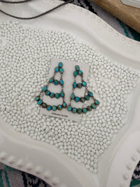 The Chandelier Kingman Earrings