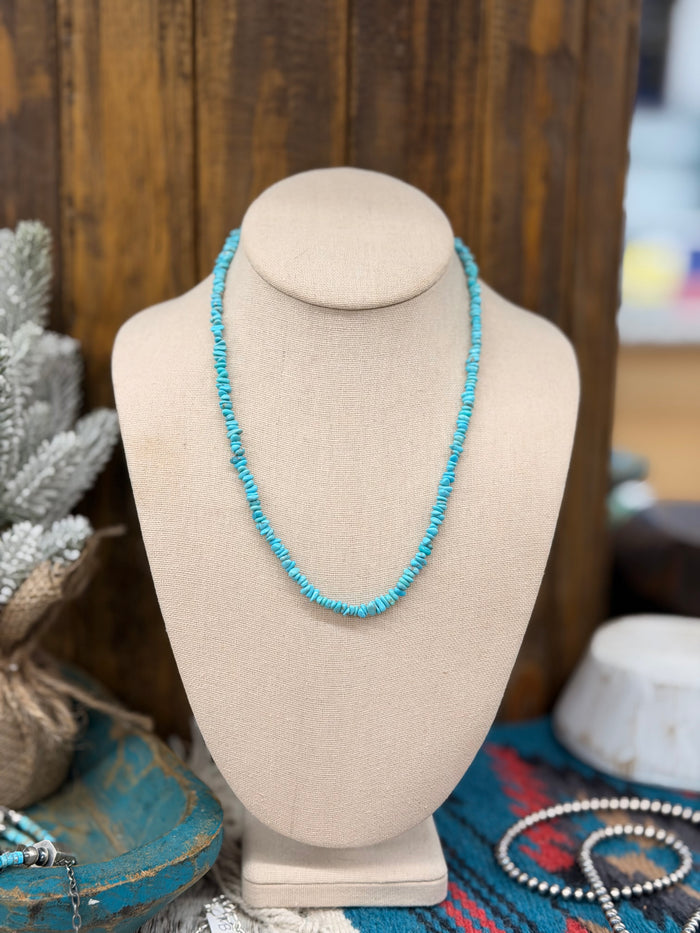 The Kennedy Light Blue Turquoise necklace