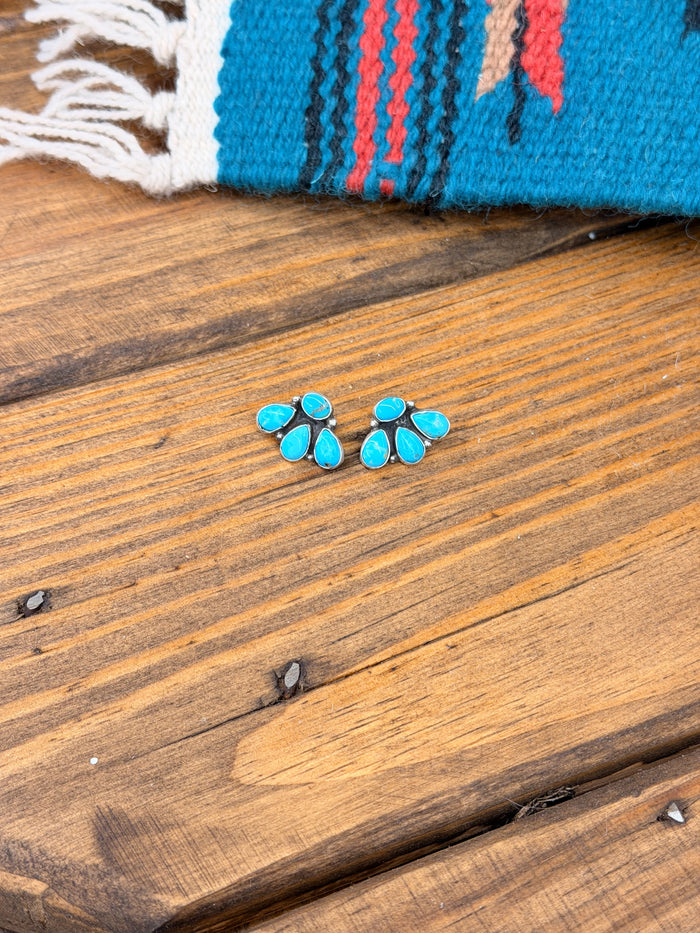 The Tillie 4 Stone Earrings
