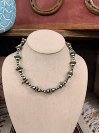The Green Pearl Choker