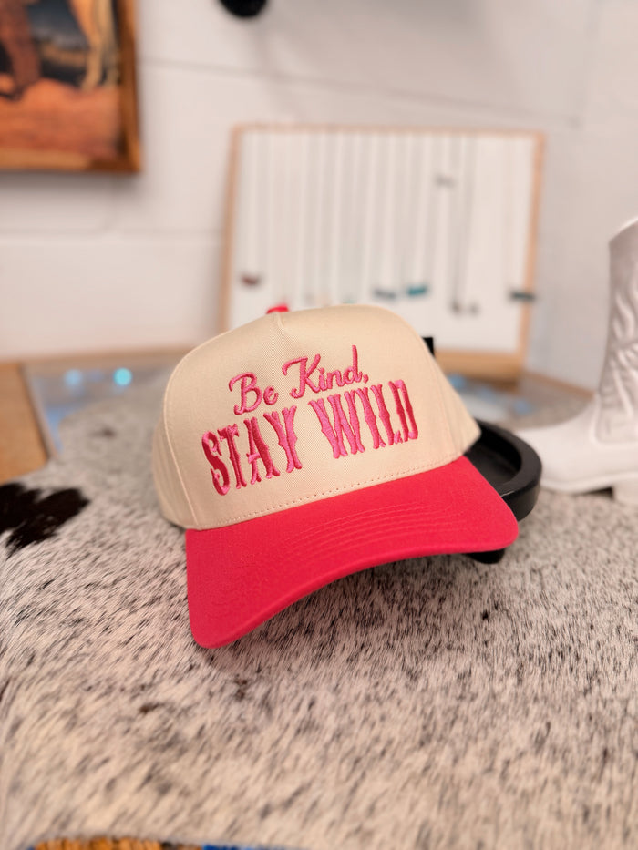 The Be Kind Stay Wild Trucker