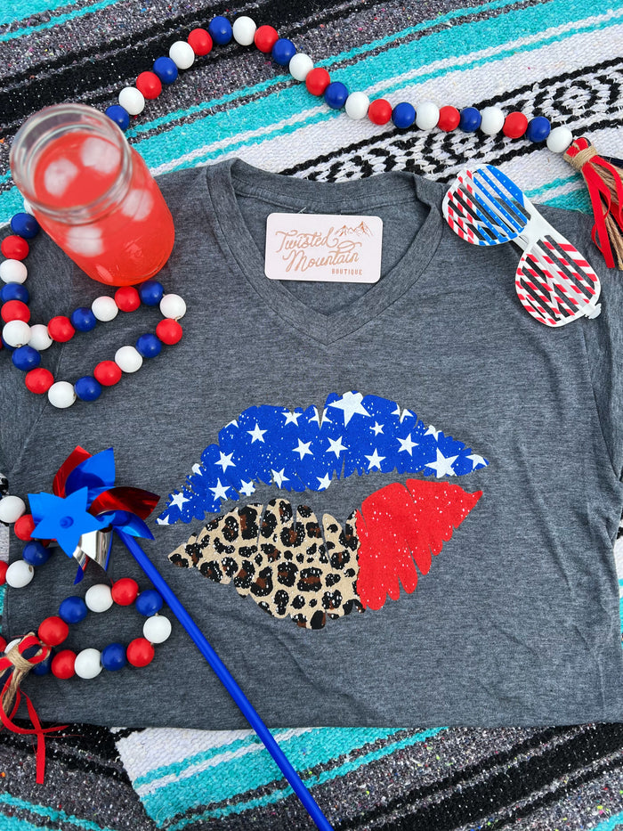 The Lips Of The Firecracker Graphic Tee