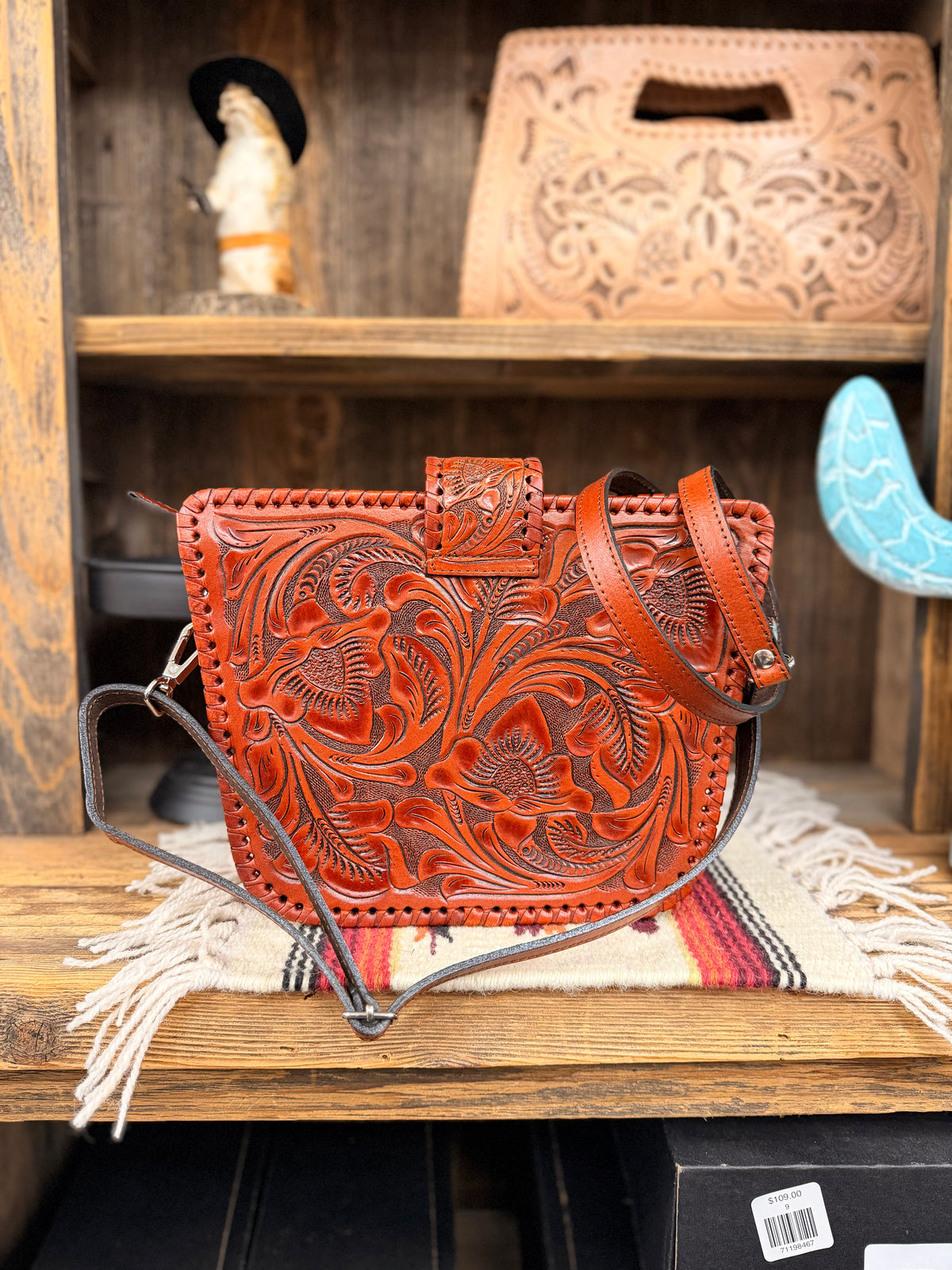 The Wilma Purse - Whiskey