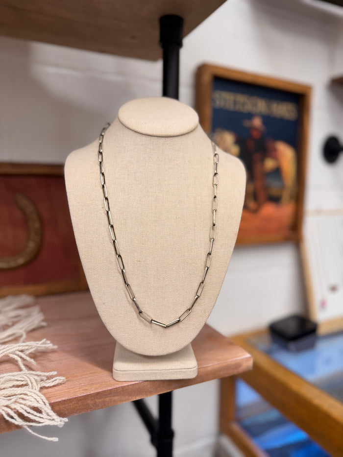 The Dally Paperclip linked Necklace