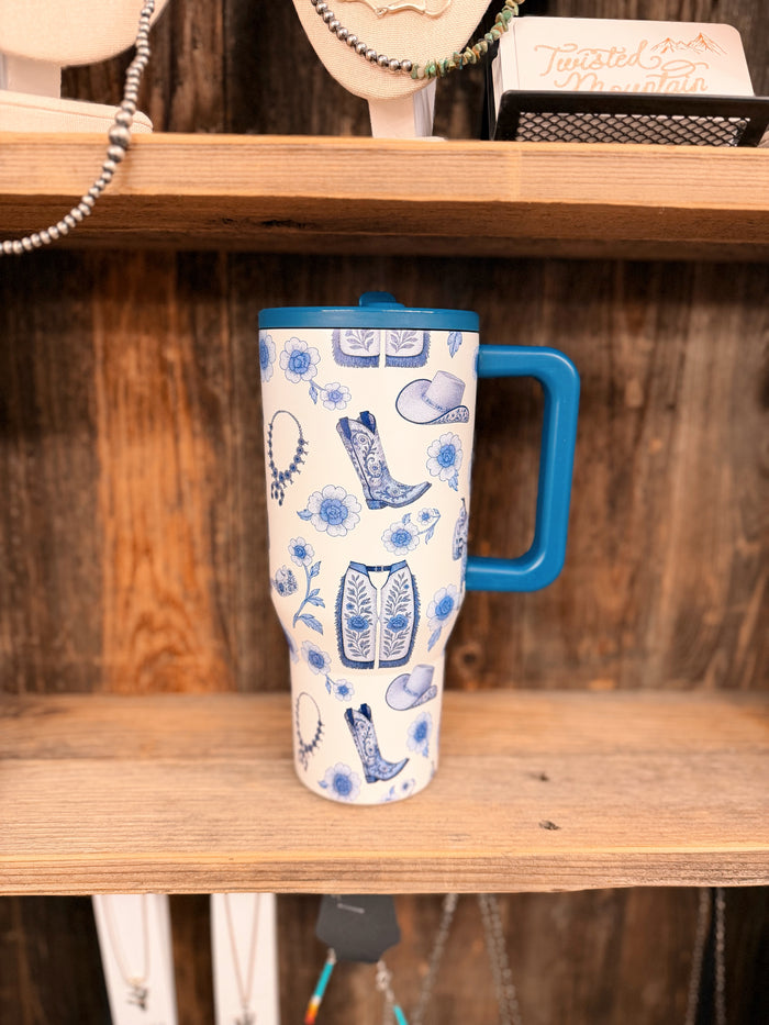 The Western Blues Tumbler