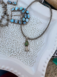 The Sonoran Green Pendant with Blossom SET
