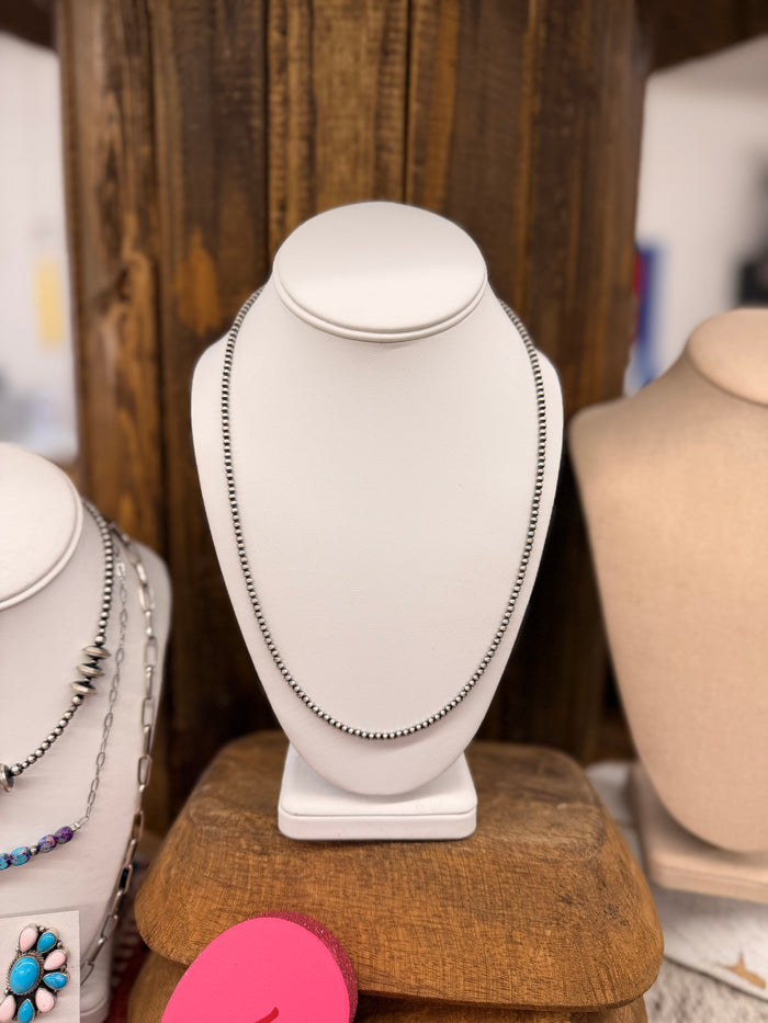 The Roxie 3mm Pearl Necklace