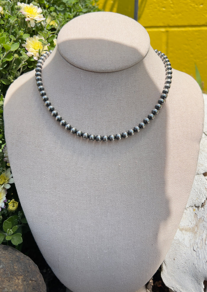 The Kami 6mm Sterling Silver Pearls