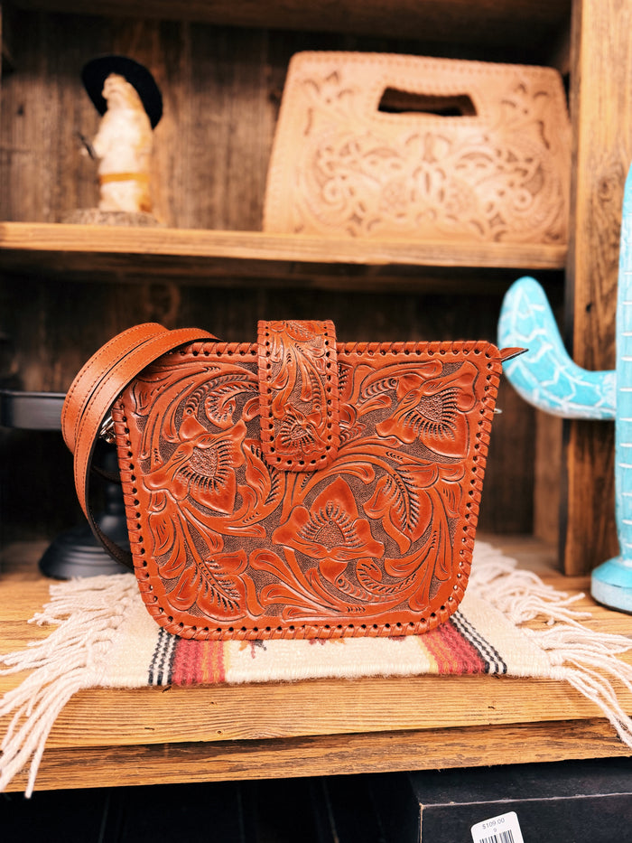 The Wilma Purse - Whiskey