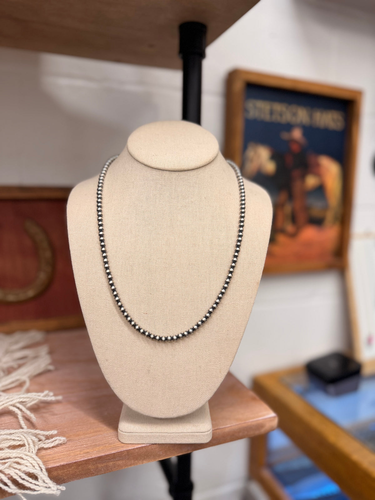 The Fancy Sterling Silver Laying Necklace